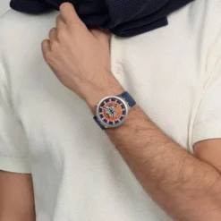 Swatch Silikonarmband-Orange in The Works - SB07S114