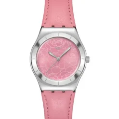 Swatch Lederarmband-Pink Petal Promise - YLS234