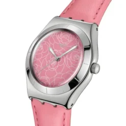 Swatch Lederarmband-Pink Petal Promise - YLS234