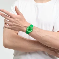 Swatch Silikonarmband-Proudly Green - SO29G704
