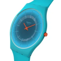 Swatch Silikonarmband-Radiantly Teal - SS08N114