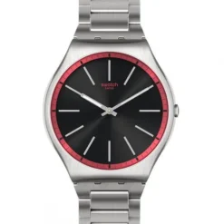 Swatch Metallarmband-Red Graphite - SS07S129G