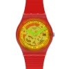 Swatch Silikonarmband-Retro Rosso - GR185