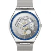 Swatch Metallarmband-Ringing In Blue - SS07S116GG