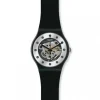 Swatch Silikonarmband-Silver Glam Again - SO29B109