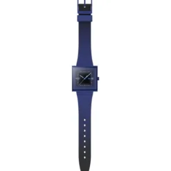 Swatch Silikonarmband-Squarely Blacklight - SO34N700
