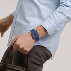 Swatch Silikonarmband-Squarely Blacklight - SO34N700