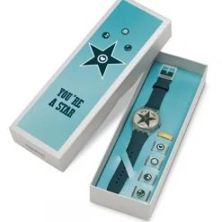 Swatch Silikonarmband-Star Dad - SO29Z119