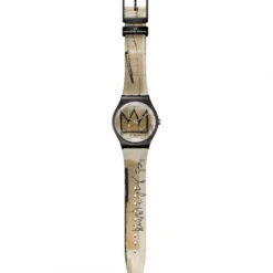 Swatch Silikonarmband-Untitled by Jean-Michel Basquiat - SUOZ355