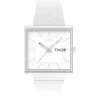 Swatch Silikonarmband-What if… Allwhite?  - SO34W700