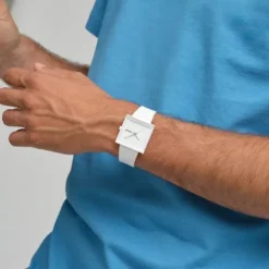 Swatch Silikonarmband-What if… Allwhite?  - SO34W700