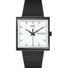 Swatch Silikonarmband-What if... Black - SO34B700