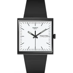 Swatch Silikonarmband-What if... Black - SO34B700
