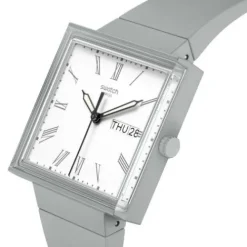 Swatch Silikonarmband-What if... Gray - SO34M700