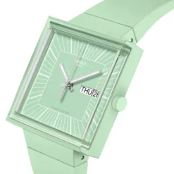Swatch Silikonarmband-What if… Mint? - SO34G701