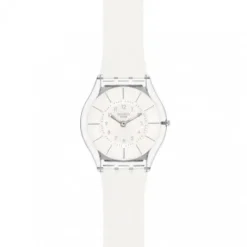 Swatch Silikonarmband-White Classiness Again - SS08K102-S14