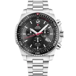 Swiss Military by Chrono Metallarmband-Quartz Chronograph - SM34093.01