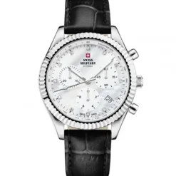 Swiss Military by Chrono Lederarmband-Quartz Chronograph - SM30207.05