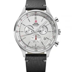 Swiss Military by Chrono Lederarmband-Quartz Chronograph - SM34081.07
