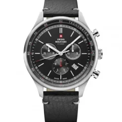 Swiss Military by Chrono Lederarmband-Quartz Chronograph - SM34081.06