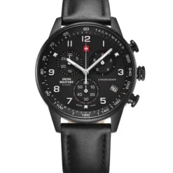 Swiss Military by Chrono Lederarmband-Quartz Chronograph - SM34012.08