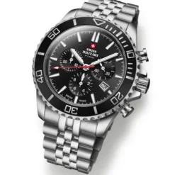 Swiss Military by Chrono Metallarmband-Quartz Chronograph - SM34103.01