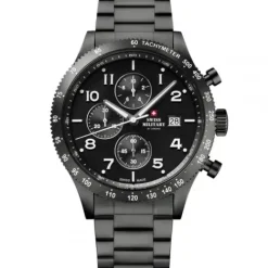 Swiss Military by Chrono Metallarmband-Quartz Chronograph - SM34084.03