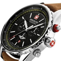 Swiss Military Hanowa Lederarmband-Afterburn Chrono - SMWGC0000301