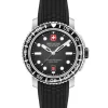 Swiss Military Hanowa Silikonarmband-Black Marlin - SMWGN0001701