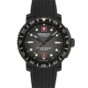 Swiss Military Hanowa Silikonarmband-Black Marlin - SMWGN0001730