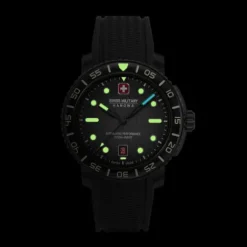 Swiss Military Hanowa Silikonarmband-Black Marlin - SMWGN0001730