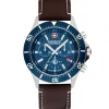 Swiss Military Hanowa Lederarmband-Flagship X Chrono - SMWGC2100706
