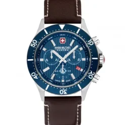 Swiss Military Hanowa Lederarmband-Flagship X Chrono - SMWGC2100706
