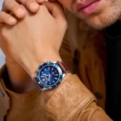 Swiss Military Hanowa Lederarmband-Flagship X Chrono - SMWGC2100706