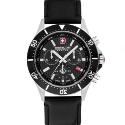 Swiss Military Hanowa Lederarmband-Flagship X Chrono - SMWGC2100705