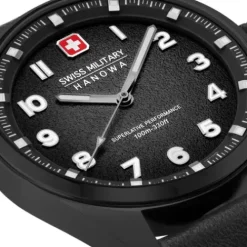 Swiss Military Hanowa Lederarmband-Greyhound - SMWGA0001530