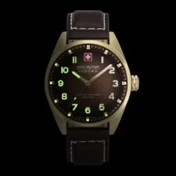 Swiss Military Hanowa Lederarmband-Greyhound - SMWGA0001551