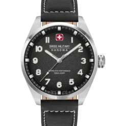 Swiss Military Hanowa Lederarmband-Greyhound - SMWGA0001505