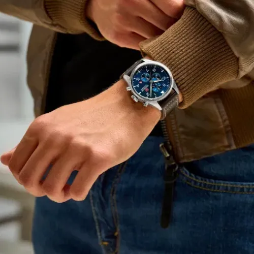 Swiss Military Hanowa Lederarmband-Thunderbolt Chrono - SMWGC0000402