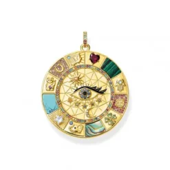 Thomas Sabo Anhänger-Anhänger Amulett magische Glückssymbole Gold - PE855-993-7