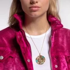 Thomas Sabo Anhänger-Anhänger Amulett magische Glückssymbole Gold - PE855-993-7