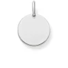 Thomas Sabo Anhänger-Anhänger Coin klein silber - LBPE0001-001-12