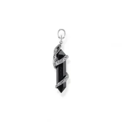 Thomas Sabo Anhänger-Anhänger Geschwärzt Onyx mit Schlange - PE944-641-11