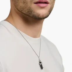 Thomas Sabo Anhänger-Anhänger Geschwärzt Onyx mit Schlange - PE944-641-11