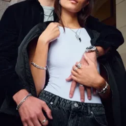 Thomas Sabo Anhänger-Anhänger Geschwärzt Onyx mit Schlange - PE944-641-11