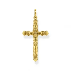 Thomas Sabo Anhänger-Anhänger Kreuz Gold - PE912-413-39