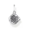 Thomas Sabo Anhänger-Anhänger Midnight Rose Silber - PE982-637-21