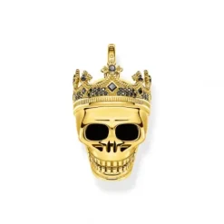 Thomas Sabo Anhänger-Anhänger Totenkopf König Gold - PE815-414-11