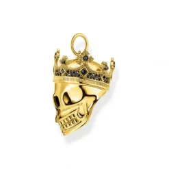 Thomas Sabo Anhänger-Anhänger Totenkopf König Gold - PE815-414-11