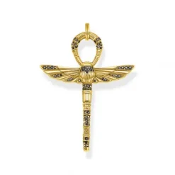 Thomas Sabo Anhänger-Anhänger u00c4gyptisches Lebenskreuz Gold - PE741-414-11